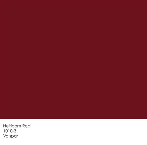 Valspar Heirloom Red Red Paint Colors Paint Colors For Home Front