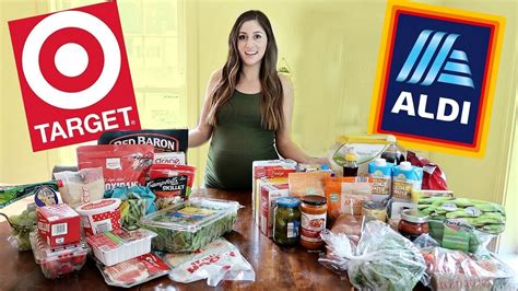 Aldi Vs Target 50 Grocery Haul Which Is Better Youtube