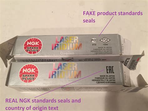 If you are straight cross referencing, number for number you'll be ok as most manufacturers have a straight. VWVortex.com - Warning / Counterfeit / FAKE NGK Spark ...