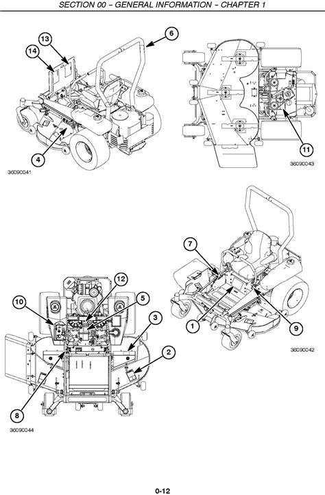 New Holland G5030 G5035 Zero Turn Mower Service Manual Techbooks Store