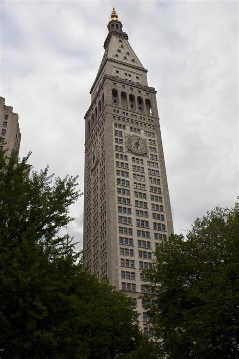 The metropolitan life insurance company tower, also known as the metropolitan life tower or met life tower, is a landmark skyscraper located on madison avenue near the intersection with east 23rd street, across from madison square park in manhattan, new york city. Metropolitan Life Insurance Company Tower | Manhattan, New Y… | Flickr