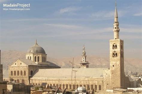 Minaret Of Isa Umayyad Mosque Madain Project En