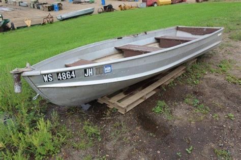 12ft Sea King Aluminum Boat Live And Online Auctions On