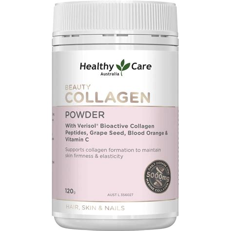 Healthy Care Beauty Collagen Powder Hair Skin And Nails 120g Woolworths