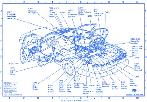 Lincoln Continental Luggage 1994 Electrical Circuit Wiring ...
