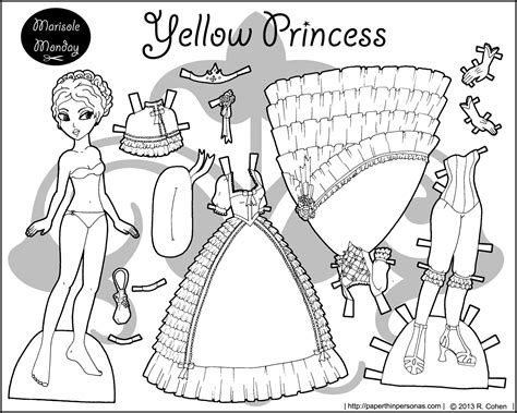 Here is a big collection of free paper doll printables. Thumbnail link image printable paper doll