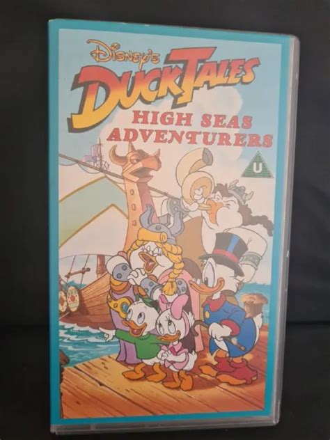 Disneys Ducktales High Seas Adventurers Vhs Rare £1995 Picclick Uk