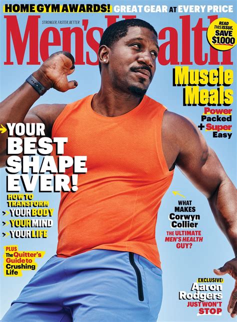 men s health magazine features maple heights teacher army veteran on cover as ultimate guy 2023