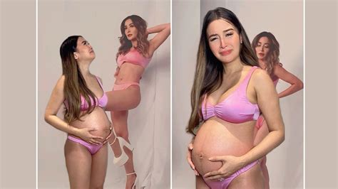 Kris Bernal Shows Off Bikini Body In Her Third Trimester Of Pregnancy Pushcomph