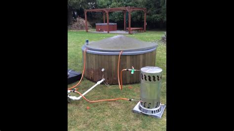 Propane Hot Tub Heater Youtube