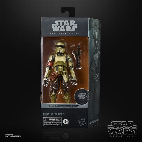 Hasbro Reveals New Carbonized Black Series Figures Inspired By The