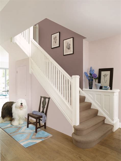 It lessens the strain of bright painted walls and complements the soothing effects of light. Dulux nutmeg white (other kitchen walls) | Hallway colours ...