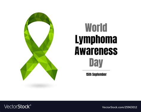 World Lymphoma Awareness Day For Web And Print Vector Image