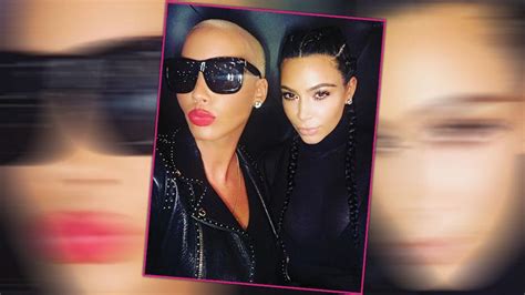 what feud amber rose and kim kardashian unite in the most epic way