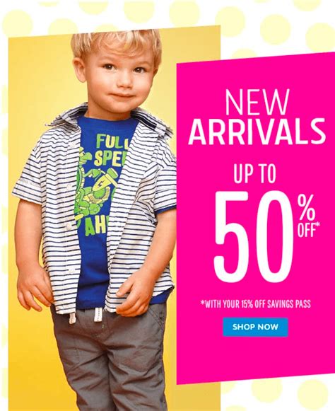 The Childrens Place Canada Promo Code Deals Save Up To 50 Off On New