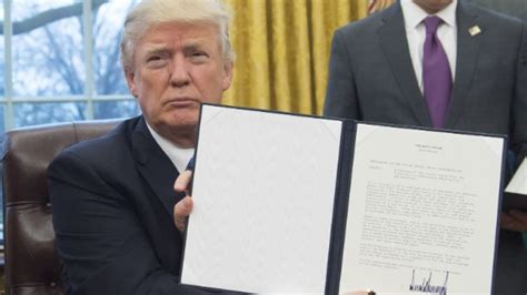 Trumps Executive Orders Memorandums And Proclamations Cnn Politics