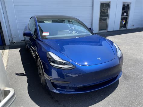 2021 Tesla Model 3 Blue Metallic — Detailership™