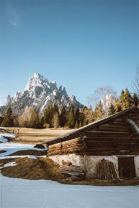 Old Farm House In Italian Alps By Stocksy Contributor Akela From