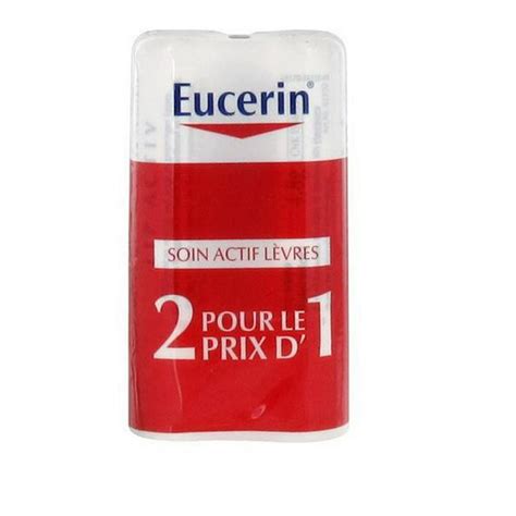 Eucerin Active Care For Lips 1 Pack Of 2 Sticks