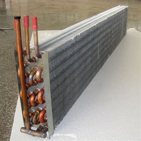 Refrigeration Parts Copper Tube Aluminium Fin Plate Evaporator
