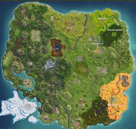 I Hope The Map Looks Like This At The End Of Season X Rfortnitebr