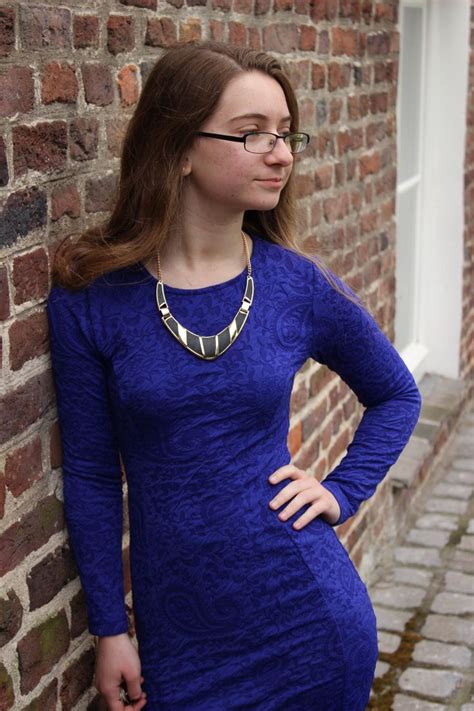 Lady In Blue Trends And Tolstoy Cute Dress Outfits Nerd Fashion
