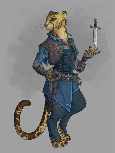 Tabaxi Rogue Tumblr Dungeons And Dragons Characters Character