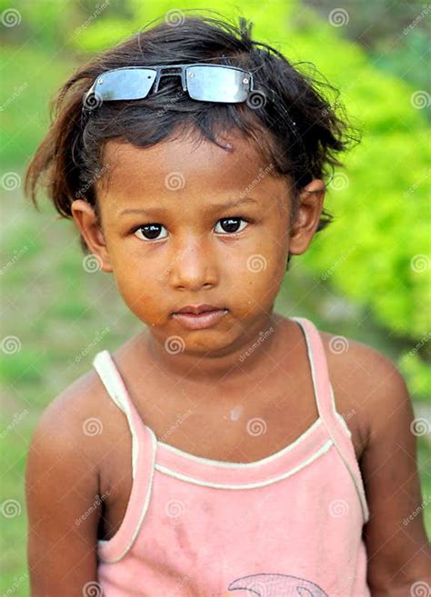 Poor Girl Stock Photo Image Of Expressions Mood India 10875256