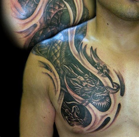 50 Deadly Dragon Tattoos For Men Manly Mythical Monsters