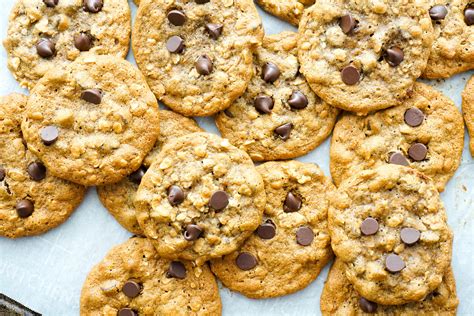 Olive Oil Chocolate Chip Oatmeal Cookies — Hungry Haley