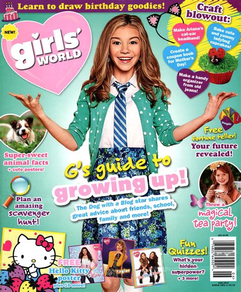 Girls World Cover For 212019 Girls World Girls Life Magazine