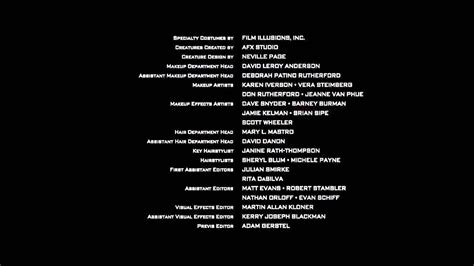 Whos Who In Movie Credits What Do All Those People Do Anyway No