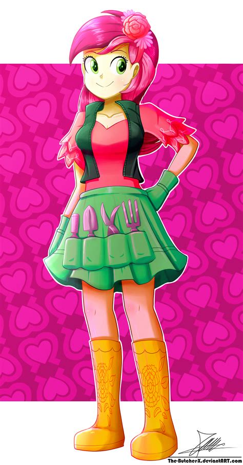 Rose Girl Commission By The Butcher X On Deviantart