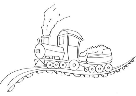 Como Desenhar Bem Feito Trem Para Colorir E Pintar