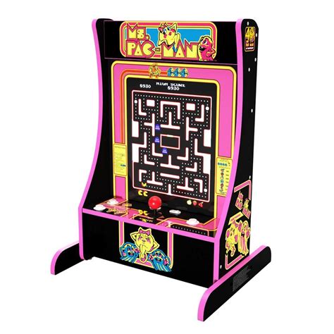 Arcade1up Ms Pacman Partycade 195570010846 The Home Depot