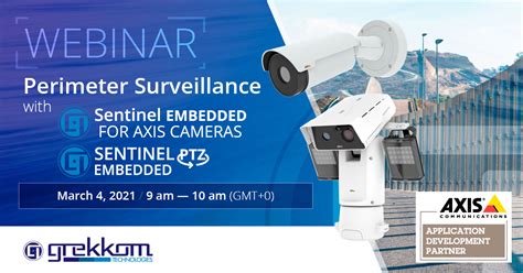Webinar Perimeter Surveillance With Sentinel Embedded For Axis Cameras