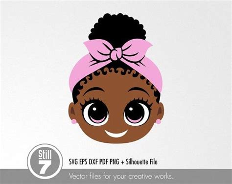 Black Girl Svg Afro Puff 1 African American Svg Svg Etsy In 2020