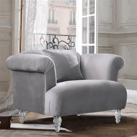Armen Living Elegance Sofa Chair Chairs And Recliners Furniture
