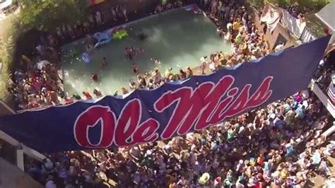 Drone Films Ole Miss Fraternity Party
