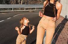 daughter matching outfits mother mom outfit mommy fashion goals instagram choose board hija toddler baby kids