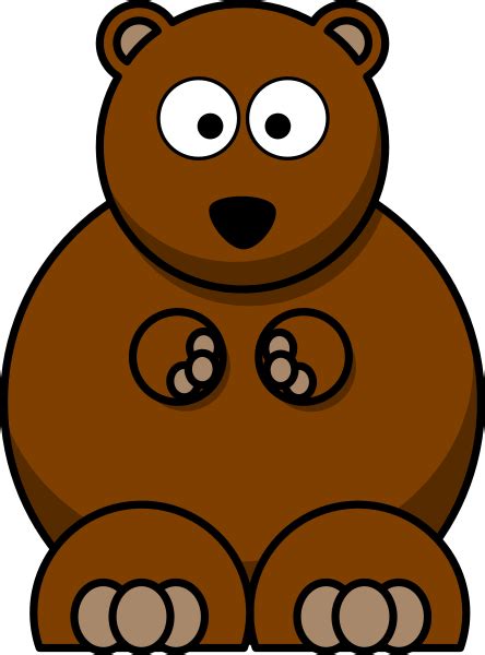 Bear Outline Png