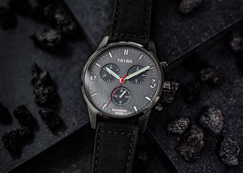 Triwa X Humanium Watches Are Made From Melted Down Guns Triwa