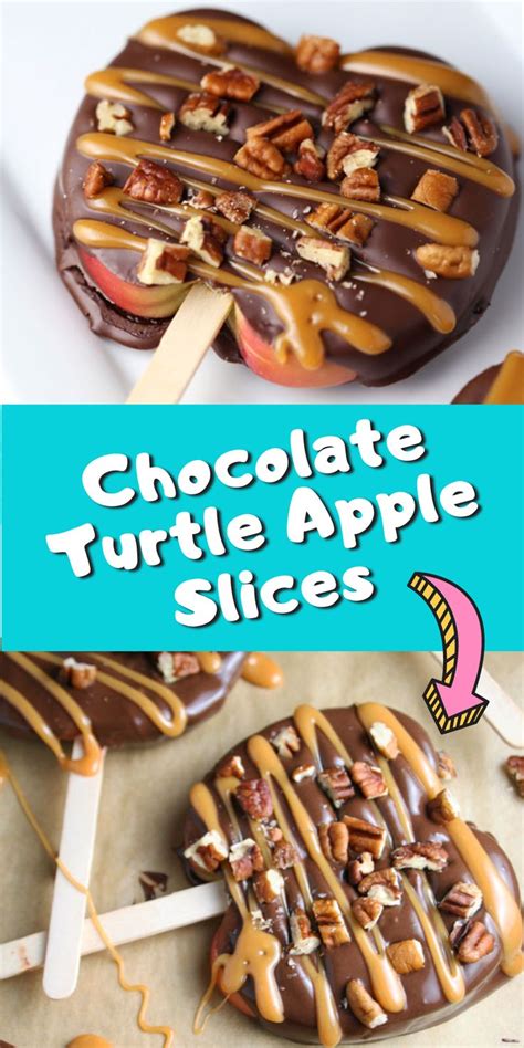 They're sticky, sweet, and crunchy—the perfect trifecta to enjoy this halloween. Chocolate Turtle Apple Slices {VIDEO} | Recipe | Easy ...