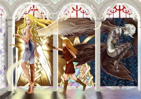 Clare Teresa And Priscilla Claymore Drawn By Tianmidesiwangba