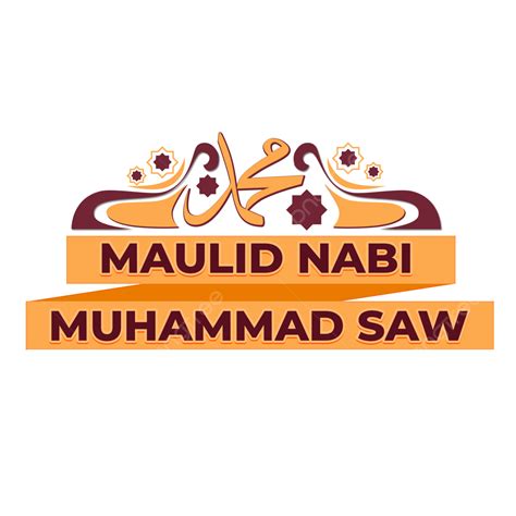 Maulid Nabi Muhammad Saw Ribbon Greeting Maulidnabi Maulid Prophet