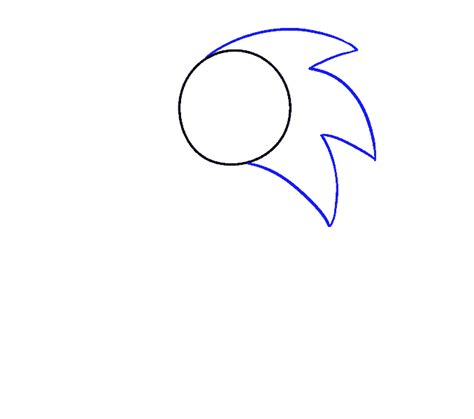 How To Draw Sonic Easy Step By Step Tutorial Easy Drawing Guides