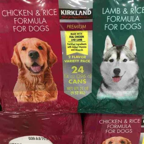 Kirkland Signature 24 Cans Super Premium Dog Food Chicken Lamb Ebay
