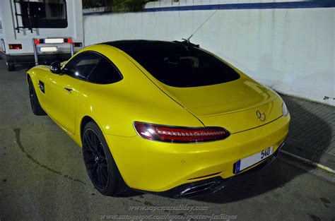 Mercedes Benz Amg Gt Yellow Supercars All Day Exotic Cars Photo