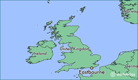 Where Is Eastbourne England Eastbourne England Map