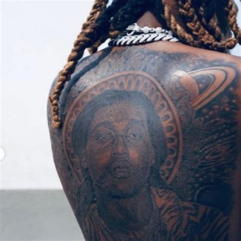 Offset Is Sporting A New Back Tattoo In Memory Of His Late Migos